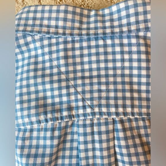 Men’s Tommy Hilfiger blue white button down shirt. - Picture 6 of 9